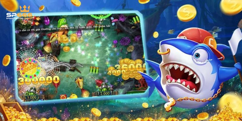 Game có nhiều mức trả thưởng cho sinh vật biển hấp dẫn