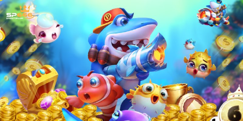 Top 3 nhà phát hành uy tín có tại sảnh săn cá của SP666 là Jili, BBin2 và CQ9