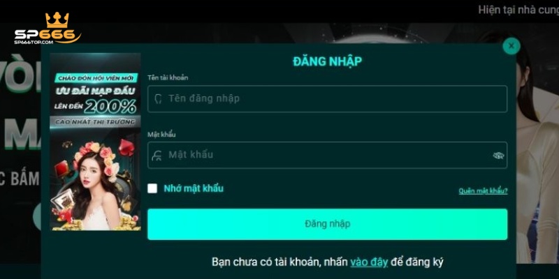Các bước đăng nhập tài khoản siêu dễ trên website