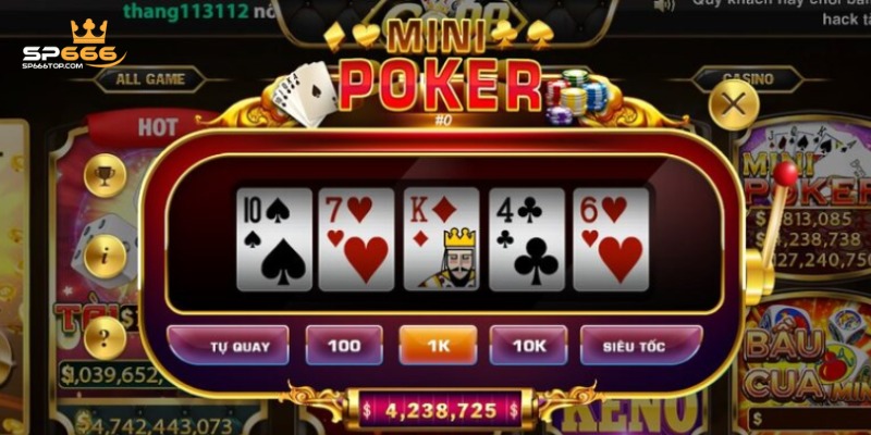 Chi tiết cách tham gia cá cược mini poker tại cổng game 
