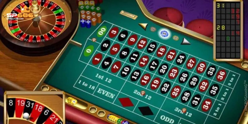 Hướng Dẫn Cách Chơi Roulette SP666 Từ A Đến Z Cho Hội Viên 3 Một vài cửa cược thường gặp trong Roulette