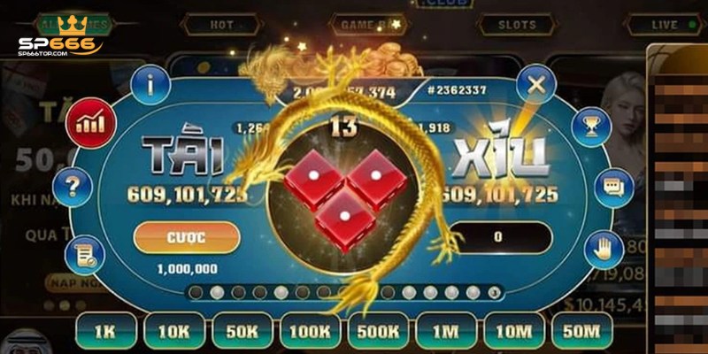 Tài xỉu là sản phẩm giải trí hot với tỷ lệ thắng cao