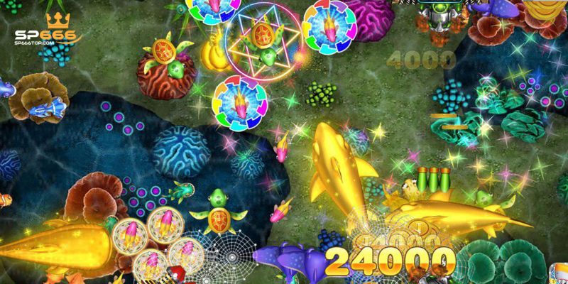 Vua Săn Cá SP666 - Tựa Game Đại Dương Hot Nhất Hiện Nay 2 Game cung cấp nhiều loại đạn
